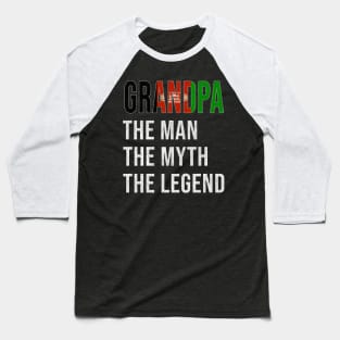 Grand Father Afghanistani Grandpa The Man The Myth The Legend - Gift for Afghanistani Dad With Roots From  Afghanistan Baseball T-Shirt